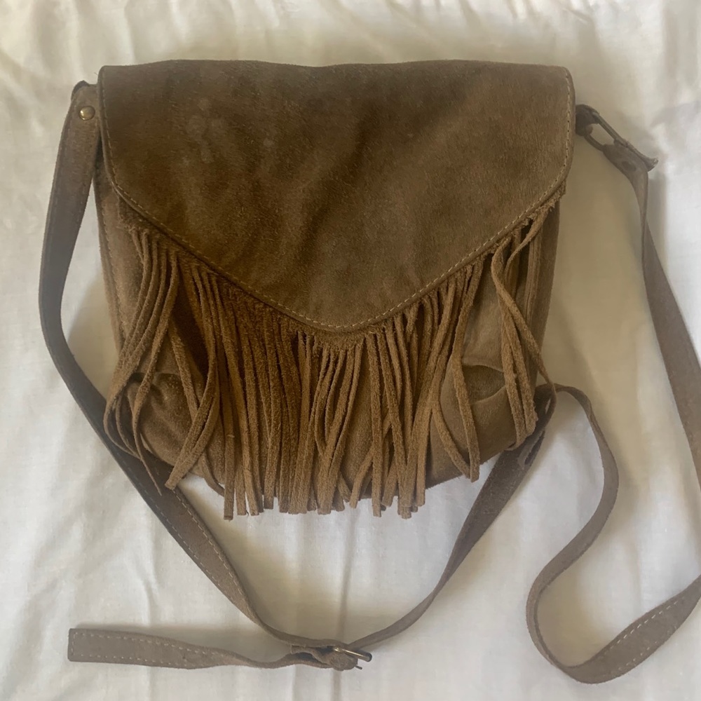 Brandy Melville Fringe Crossbody Bag 💫